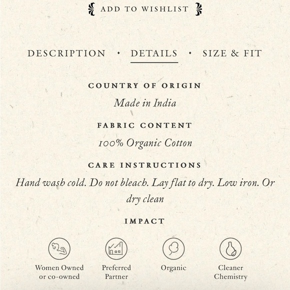 BNWT Doen Ginetta dress in Fern Grove Floral sz Small - Picture 5 of 6